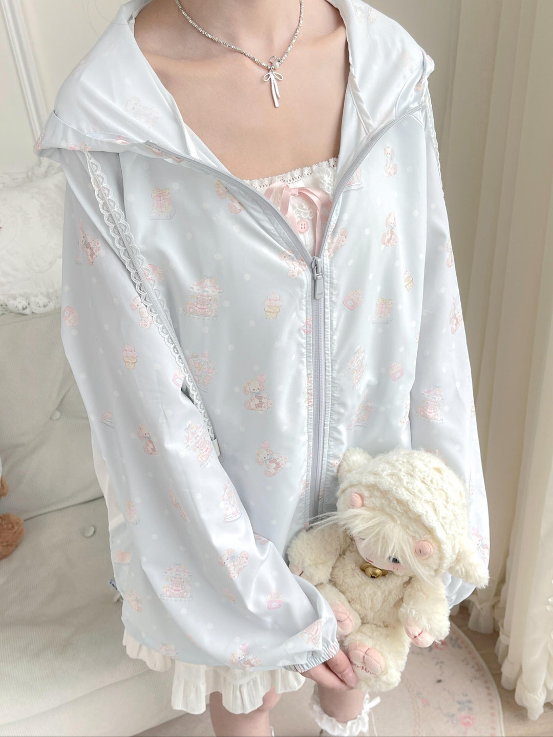 Dream Teddy Sun Jacket-Outerwear-ntbhshop