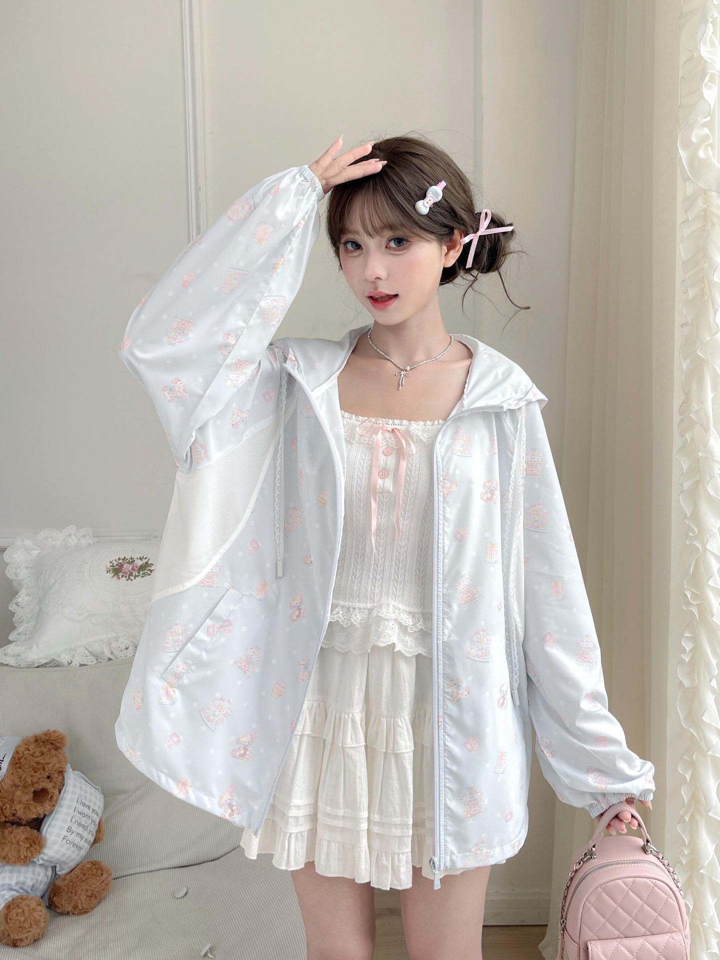 Dream Teddy Sun Jacket-Outerwear-ntbhshop