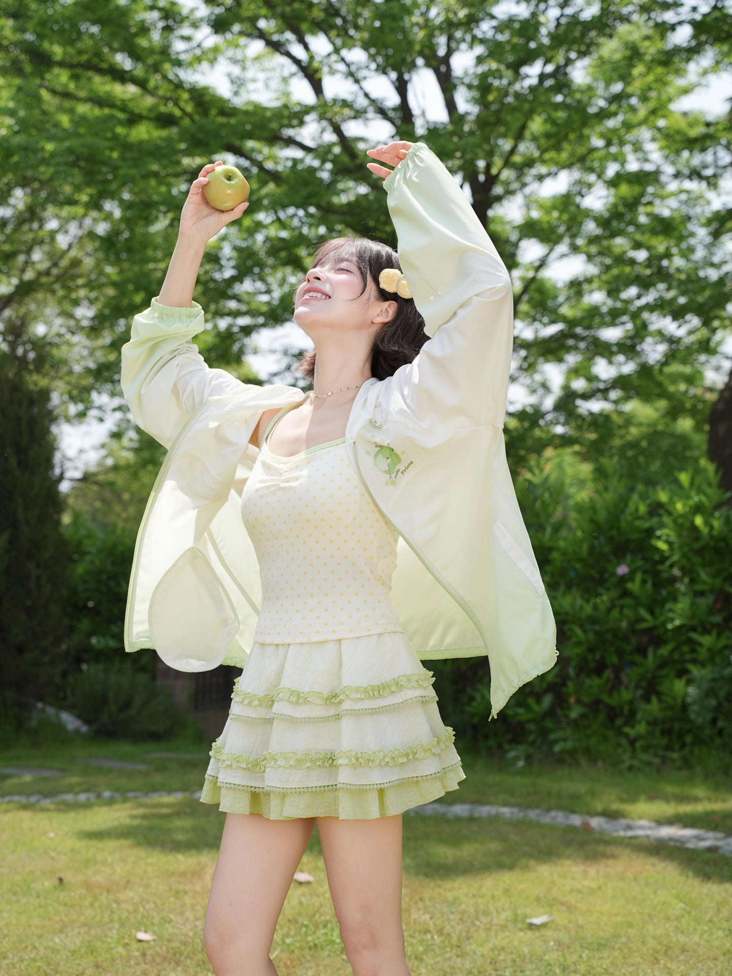 Green Apple Sun Jacket-Outerwear-ntbhshop