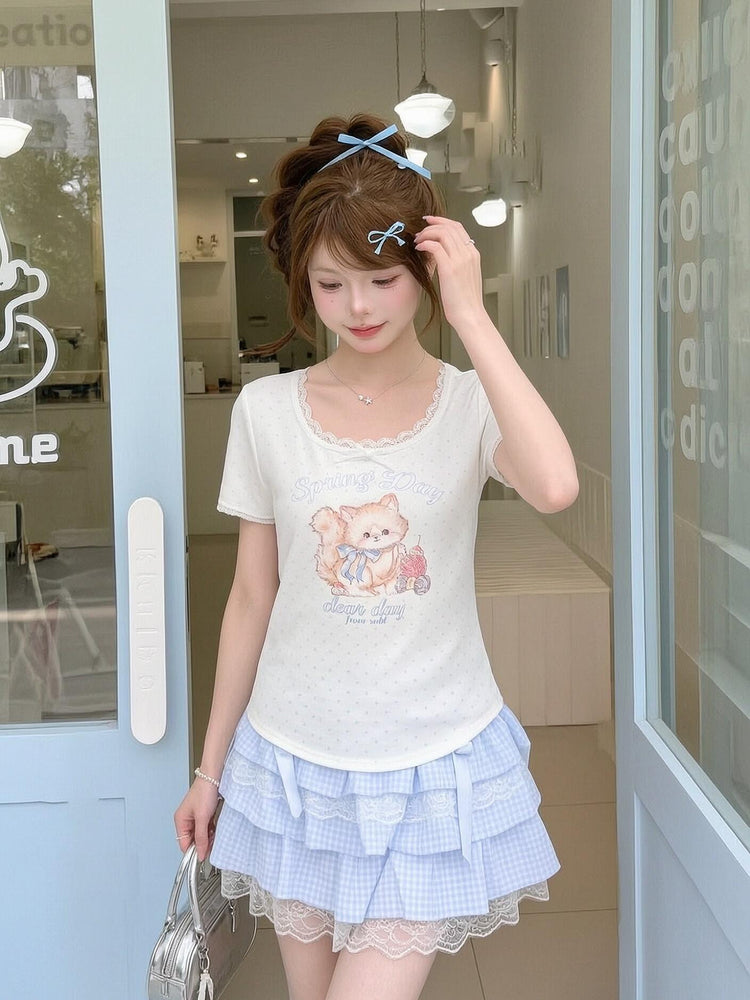 Spring Kitten Baby Tees-Tops-ntbhshop