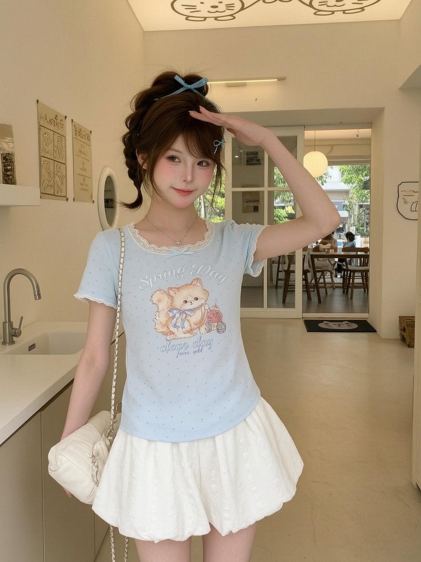 Spring Kitten Baby Tees-Tops-ntbhshop