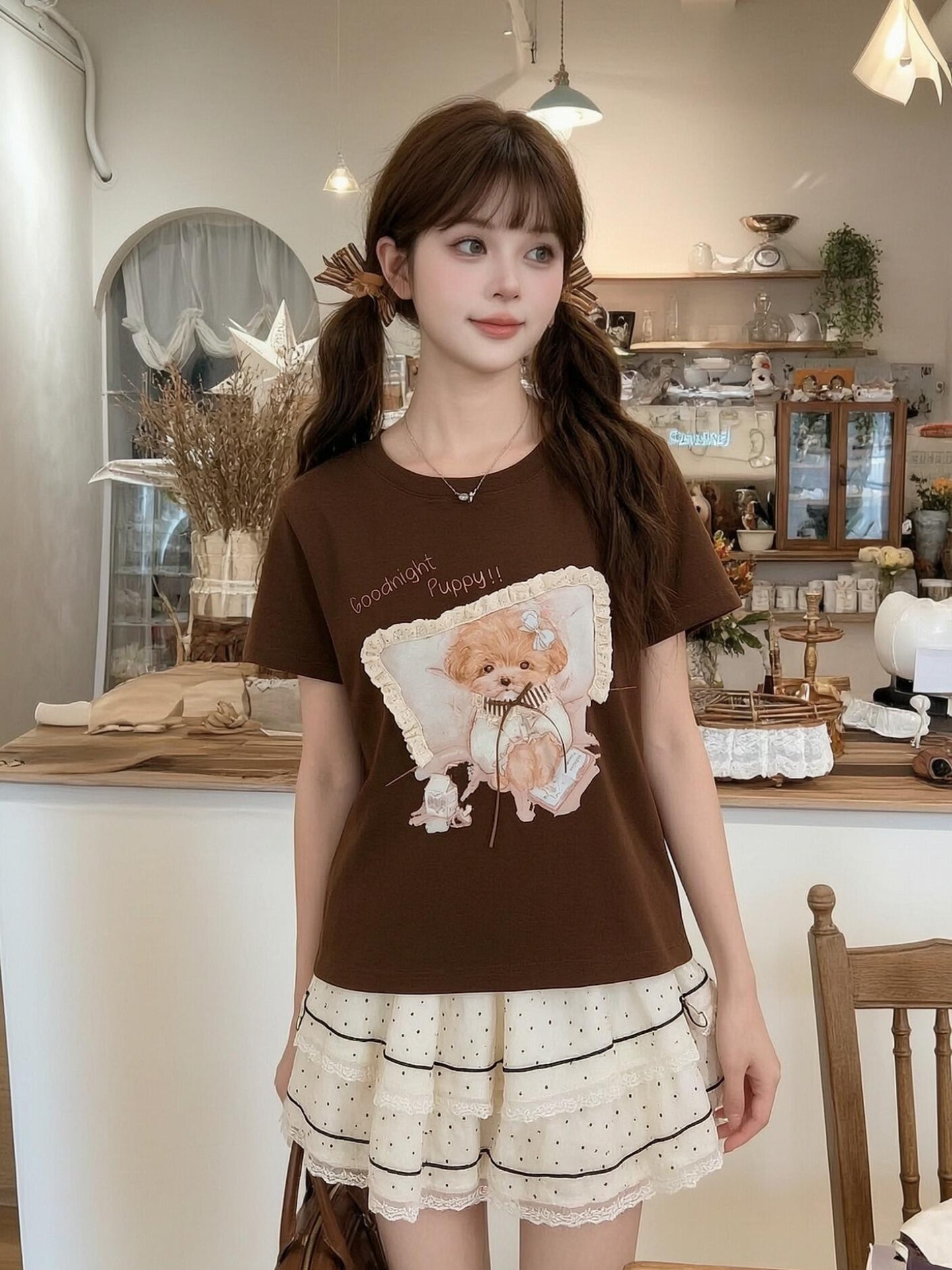 Goodnight Puppy Dream Tees-Tops-ntbhshop