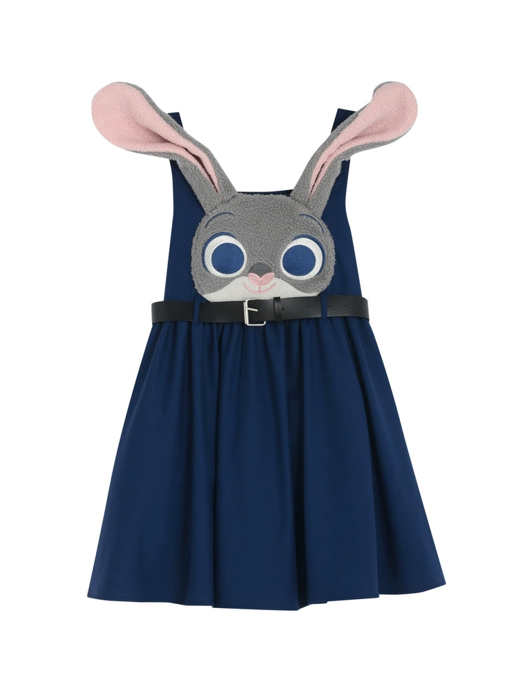 Judy Zootopia Princess Petite College Suspender Skirt-ntbhshop