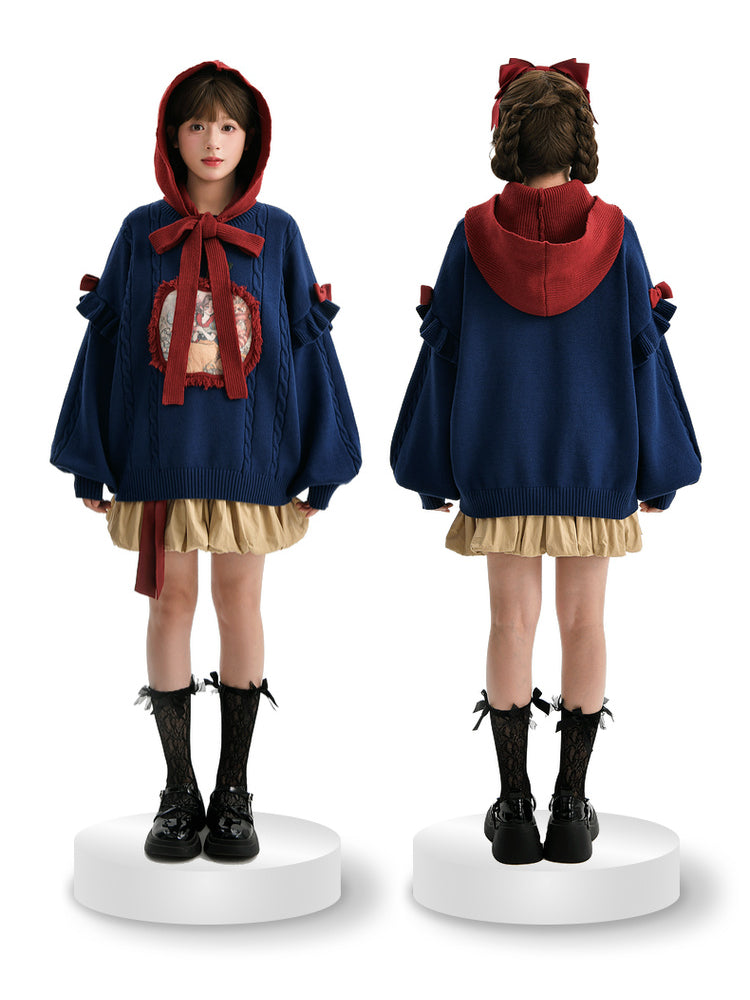 Ribbon Tale Bubble Skirt-ntbhshop