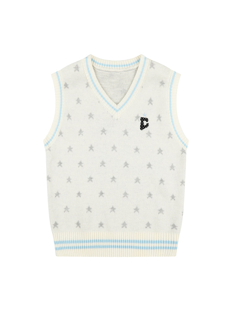 Sky Club Knit Vests-Outerwear-ntbhshop