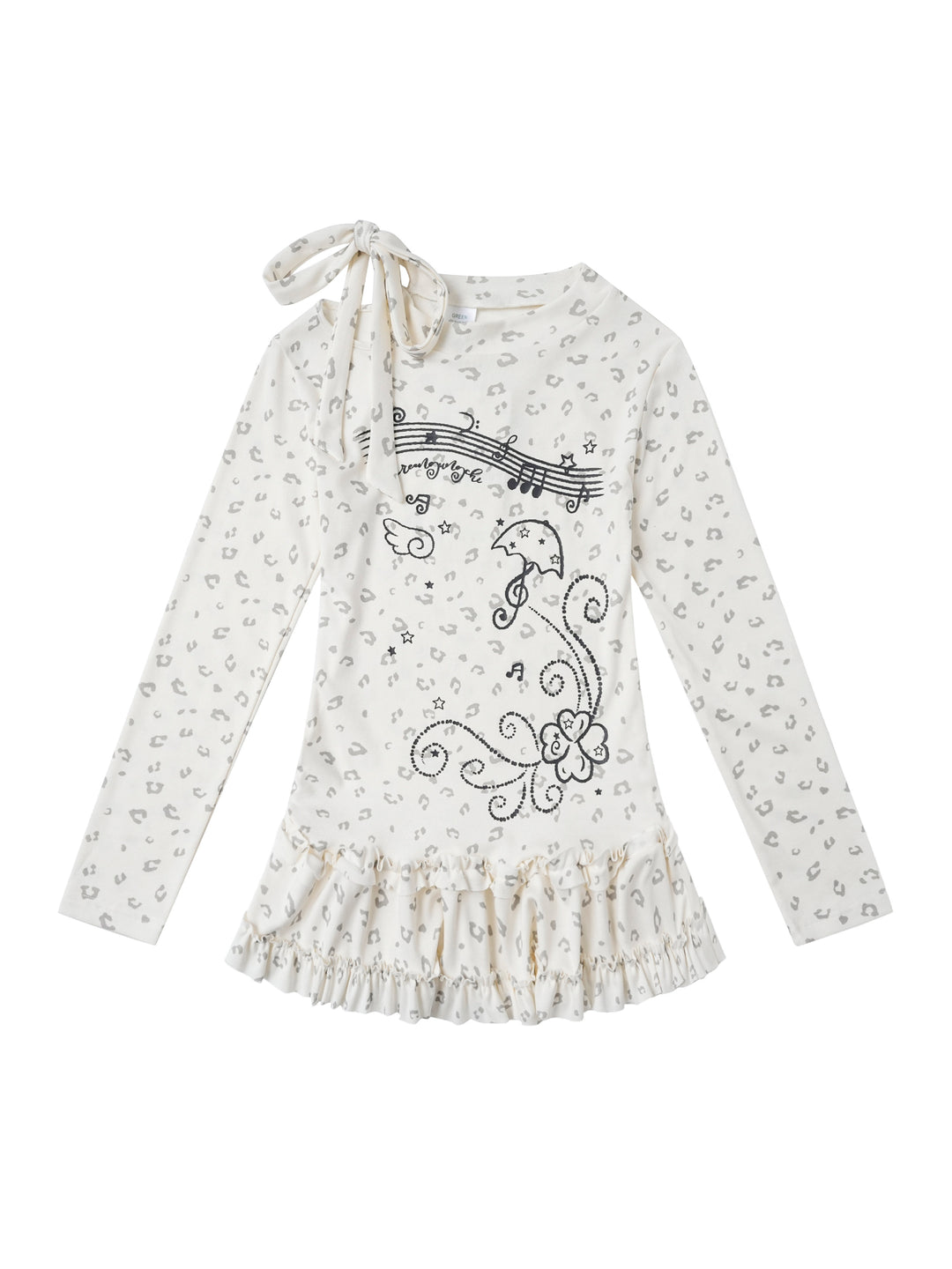 Whimsy Melody Ruffle Tops-Tops-ntbhshop