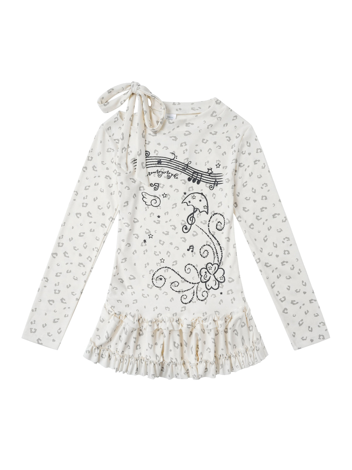 Whimsy Melody Ruffle Tops-Tops-ntbhshop