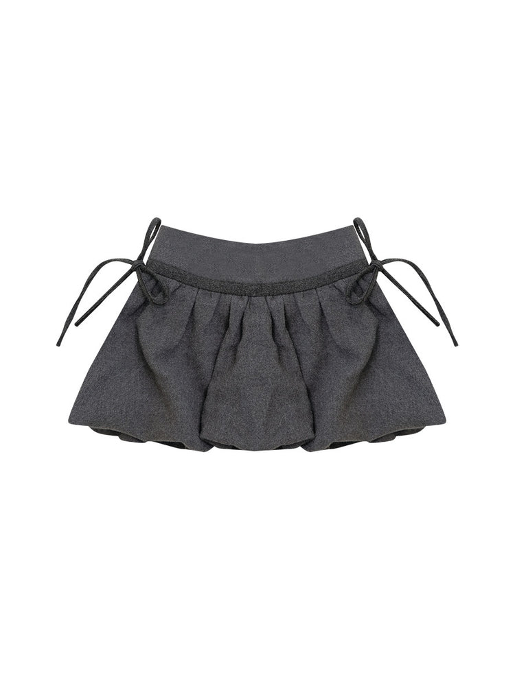 Cocoa Ribbon Tweed Skirts-Bottoms-ntbhshop