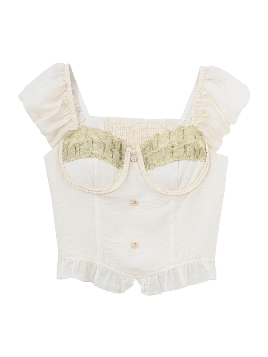 Pearl Belle Corset Top-Tops-ntbhshop