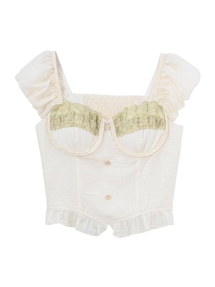 Pearl Belle Corset Top-Tops-ntbhshop