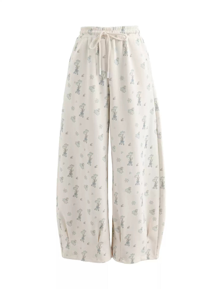 Milk Bunny Home Sweat Jacket & Sweatpants-Sets-ntbhshop