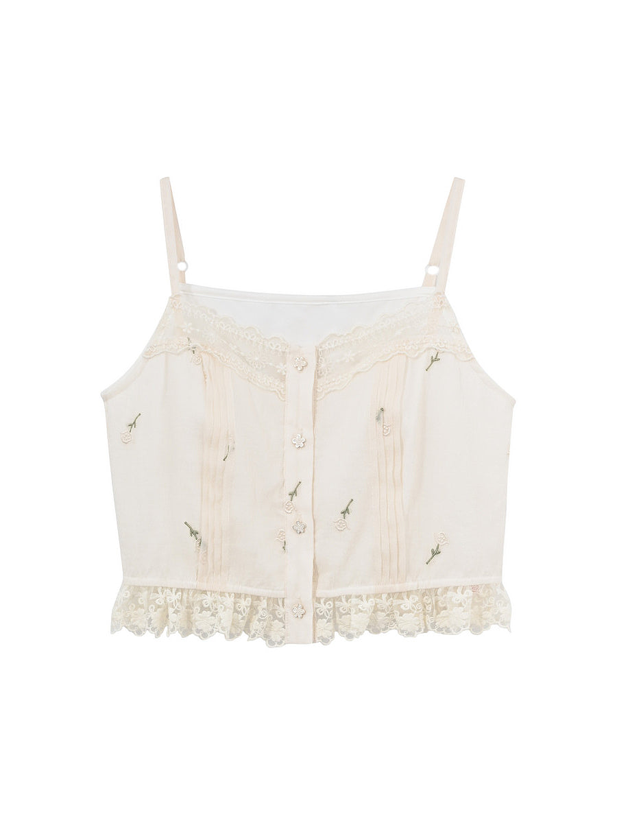 Daisy Whisper Lace Camisole
