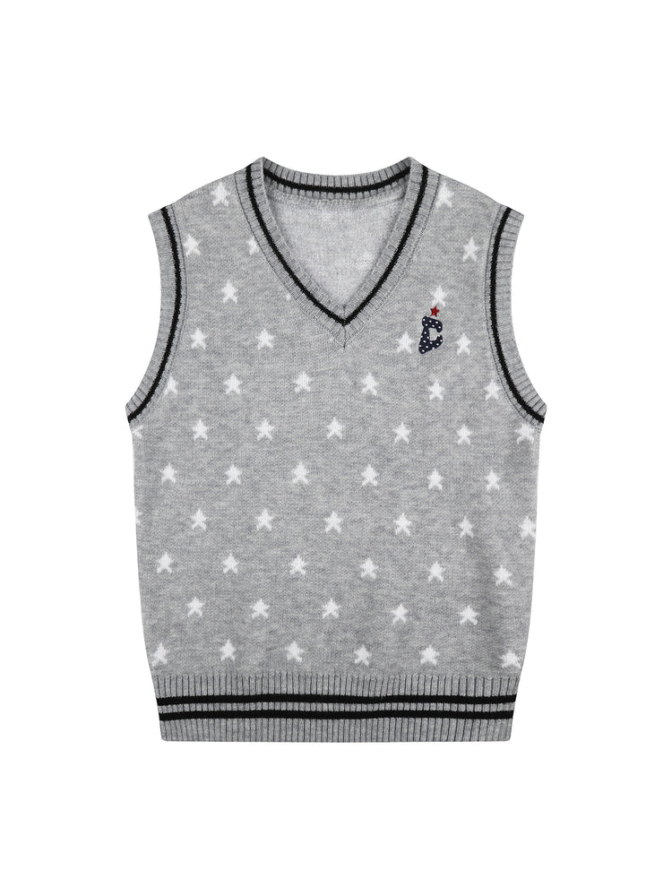 Sky Club Knit Vests-Outerwear-ntbhshop