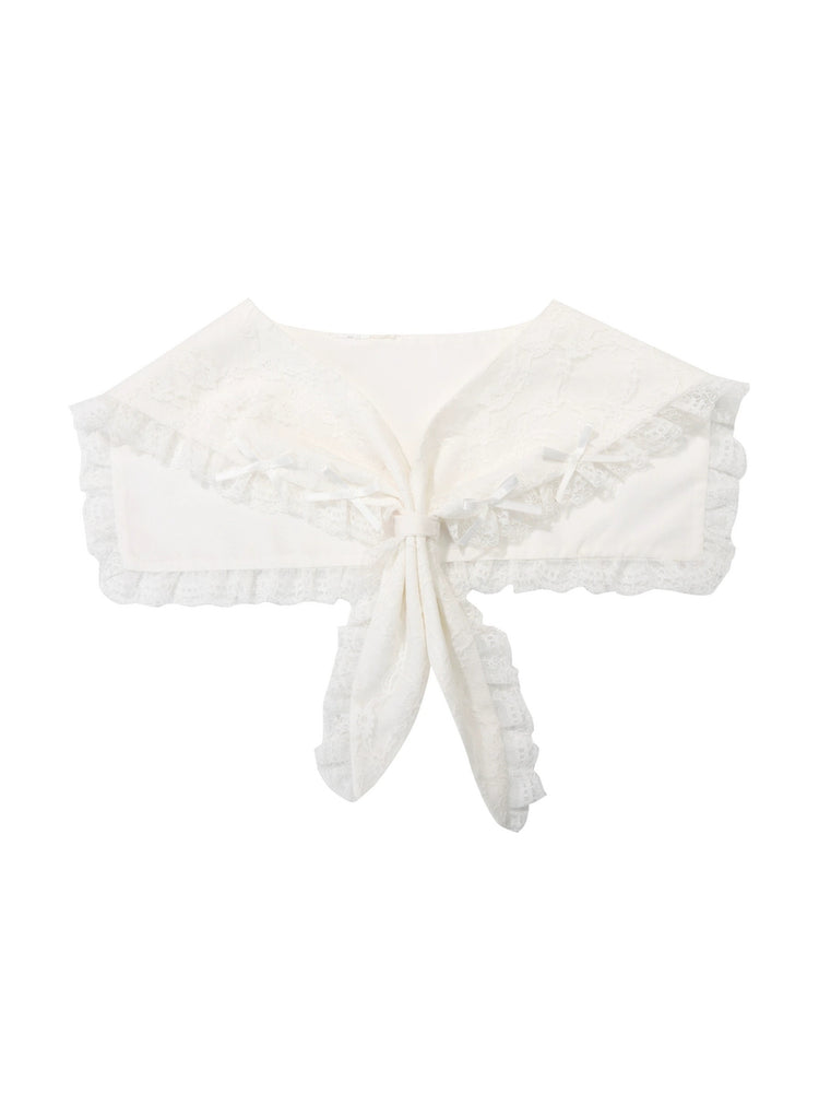 Dollhouse Sweet Collar Lace Scarf-ntbhshop
