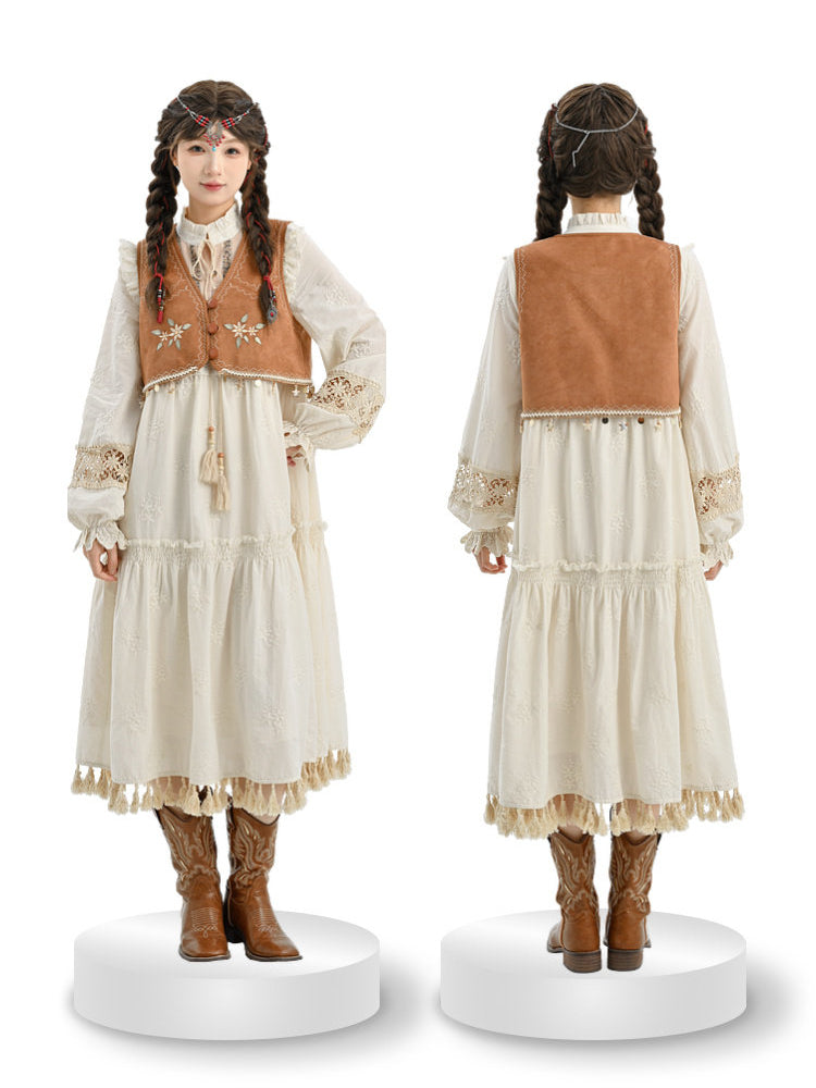 Mesa Blossom Vest & Dresses-Sets-ntbhshop