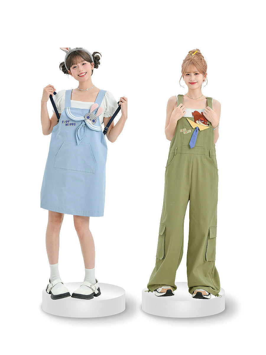 Zootopia Utility Overalls Pants-Sets-ntbhshop