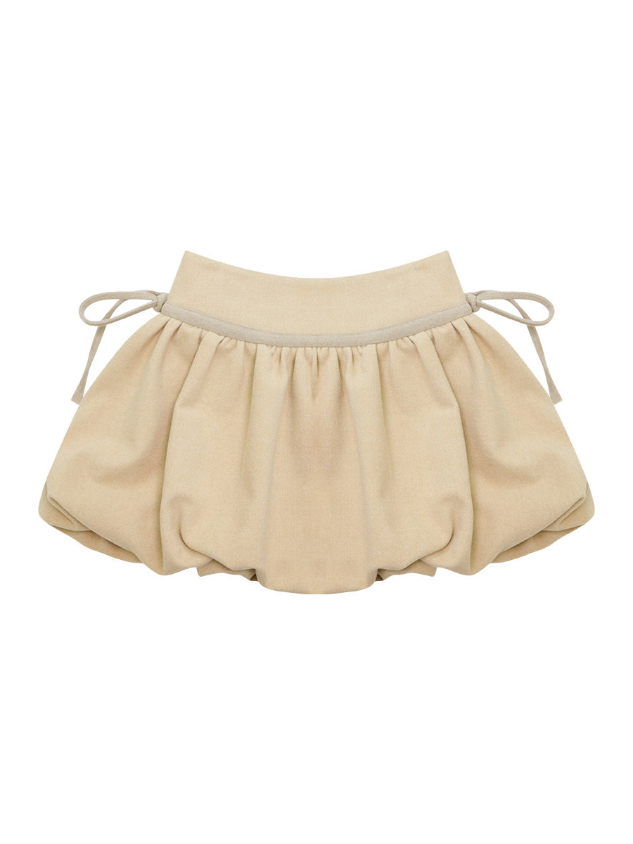 Cocoa Ribbon Tweed Skirts-Bottoms-ntbhshop