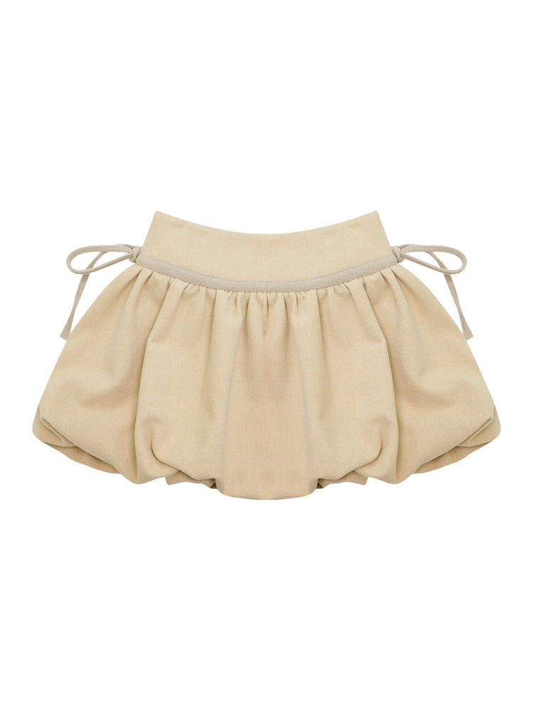 Cocoa Ribbon Tweed Skirts-Bottoms-ntbhshop