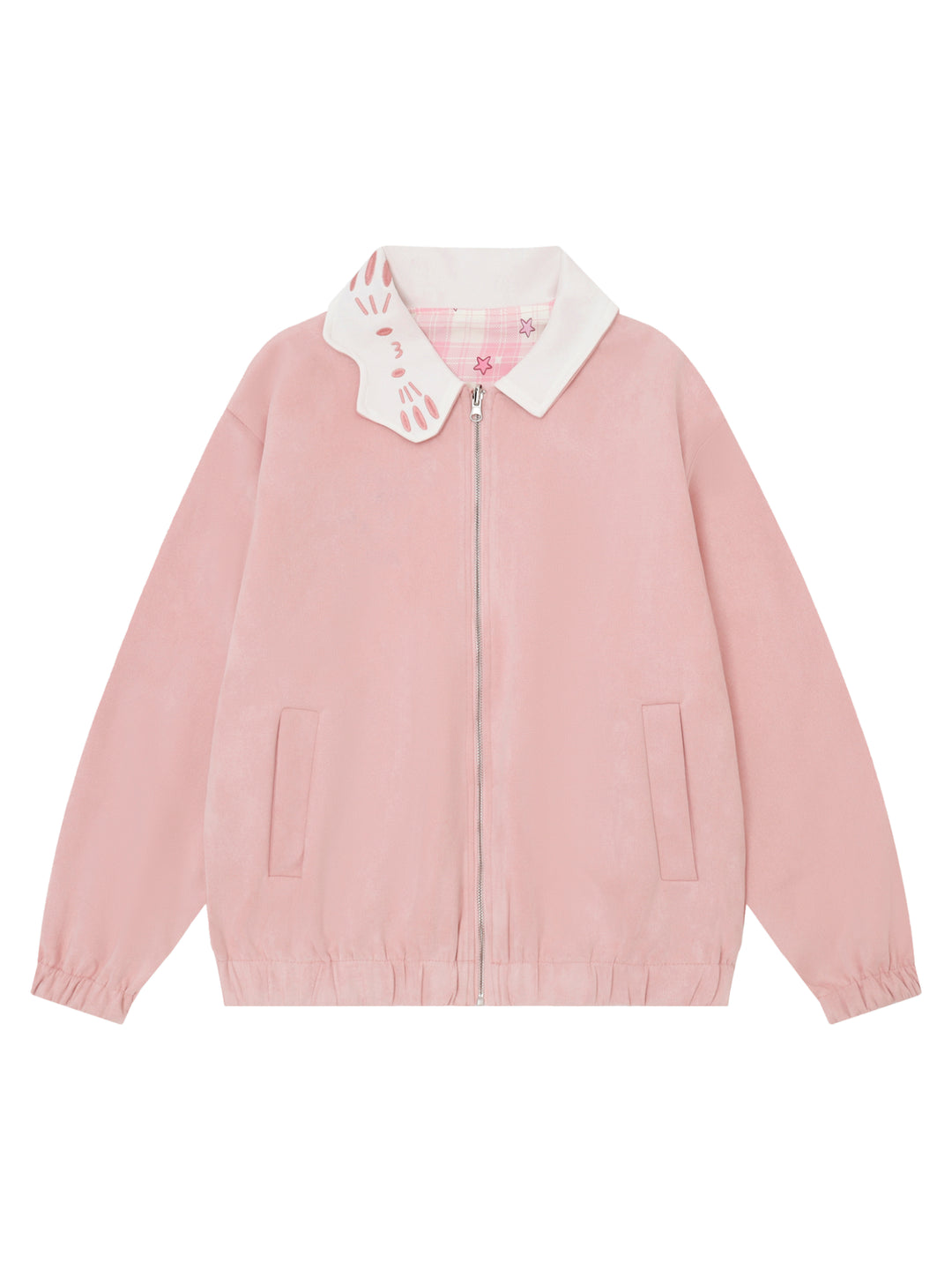 Starry Kitty Reversible Jacket-Outerwear-ntbhshop