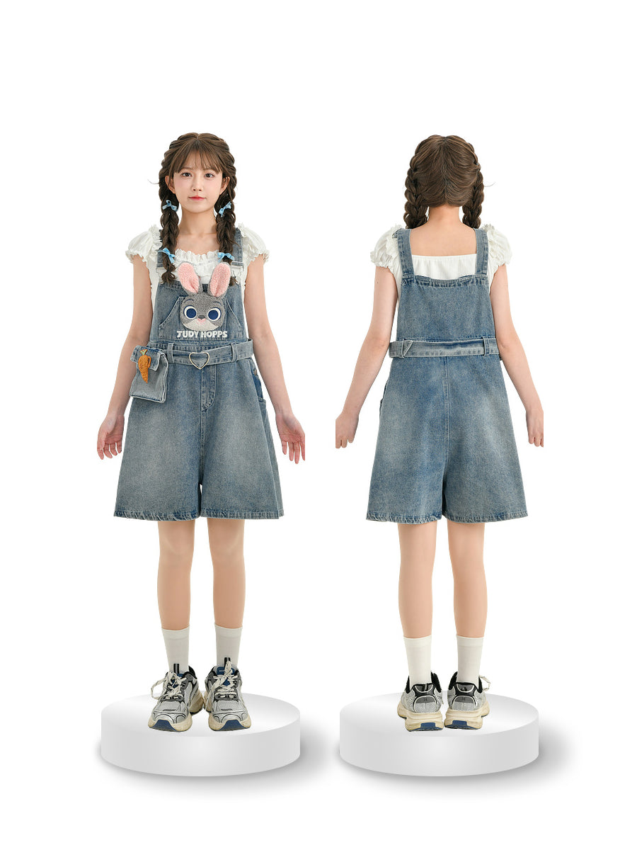 Zootopia Judy Ruffle Sleeve Slim Fit Top-ntbhshop