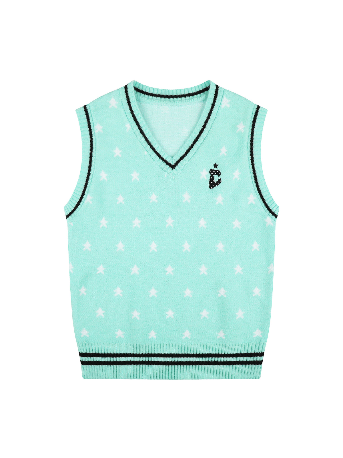 Sky Club Knit Vests-Outerwear-ntbhshop