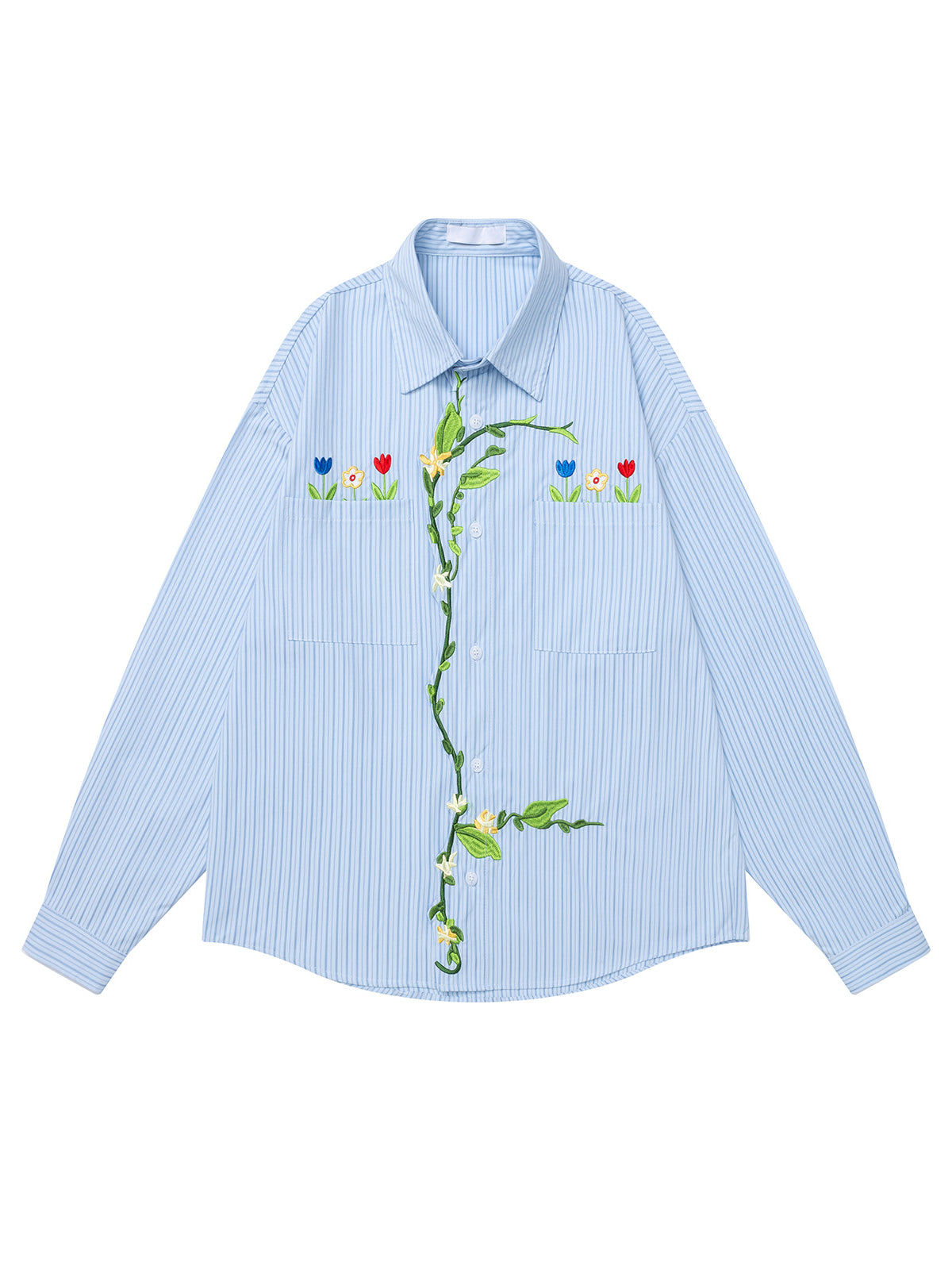 Garden Sprout Stripe Shirts-Tops-ntbhshop