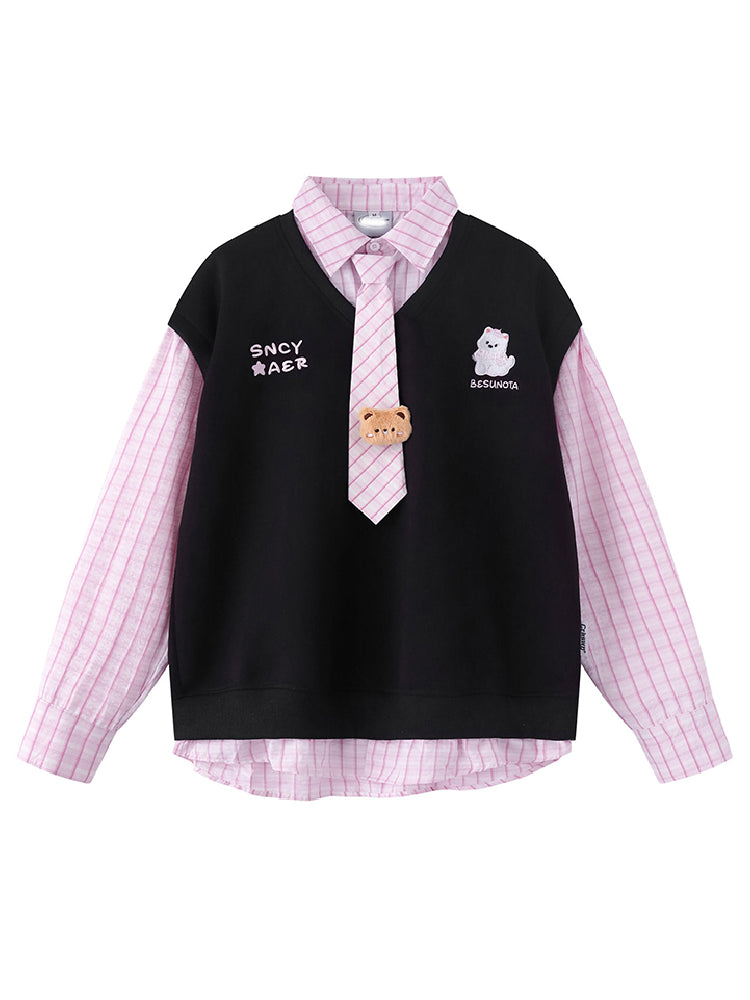 Bear Study Break Sweatshirts & Ties-ntbhshop