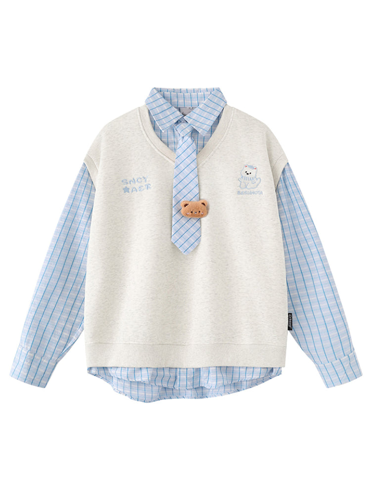 Bear Study Break Sweatshirts & Ties-ntbhshop