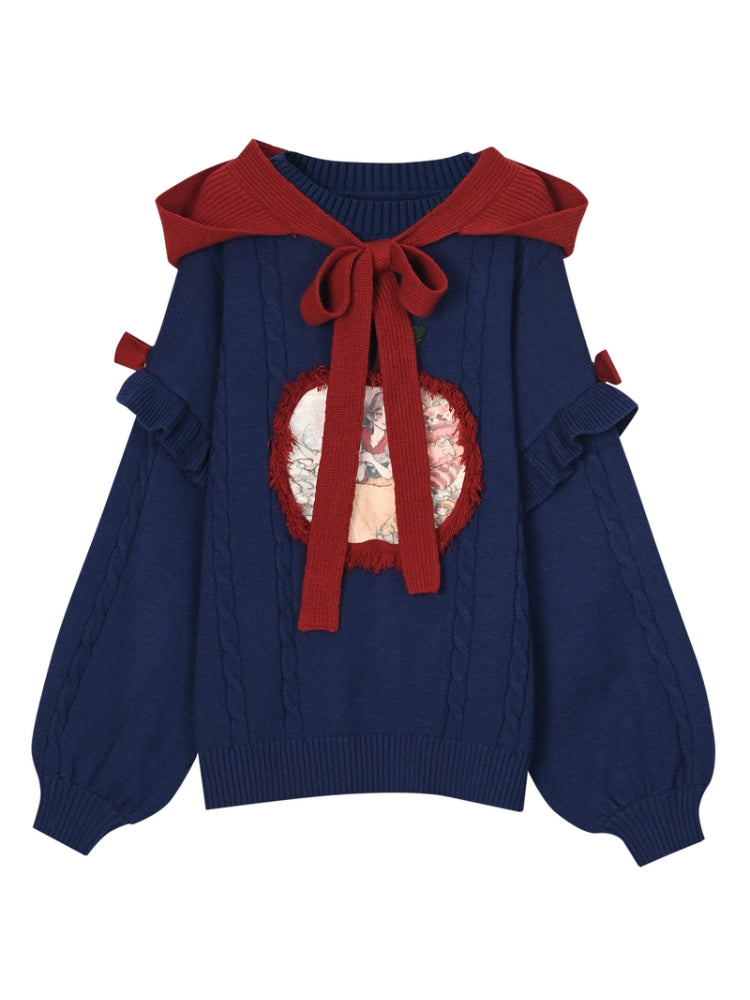 Dreamspell Snow White Knit Sweaters-ntbhshop