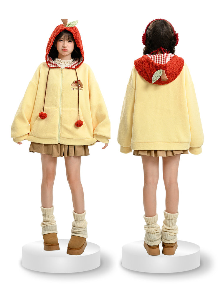 Honey Apple Hooded Jackets-ntbhshop