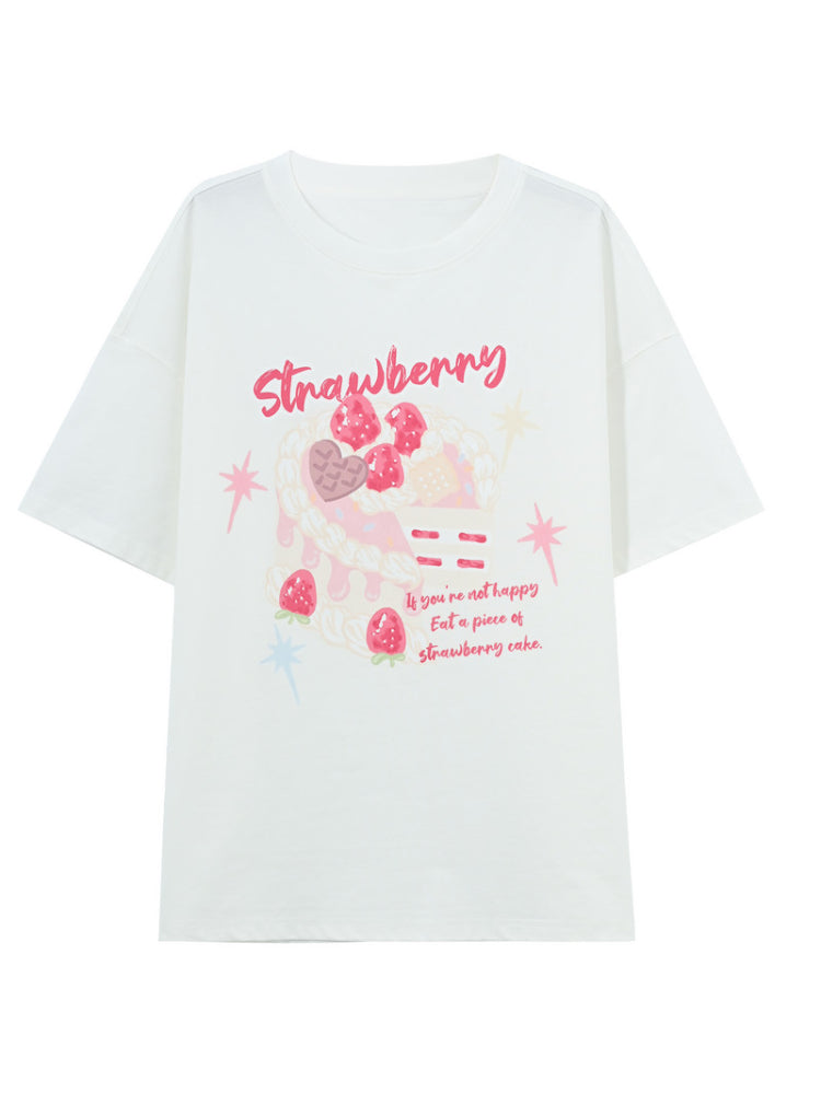 Berry Cake Graphic Tees-Tops-ntbhshop