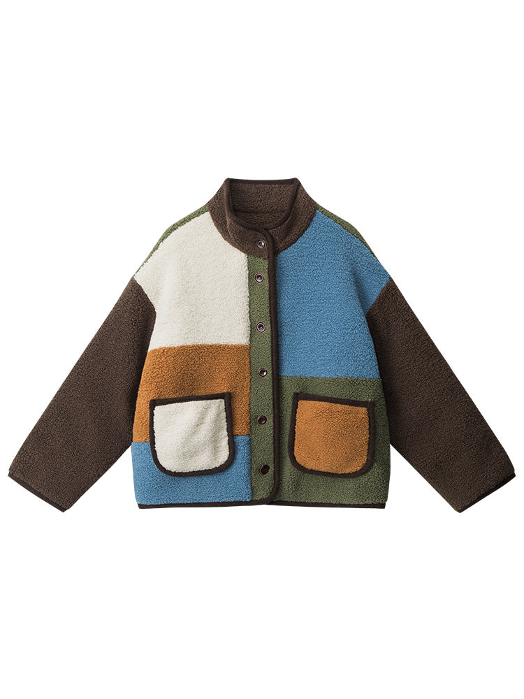 Hearthside Colorblock Fleece Jacket-Outerwear-ntbhshop