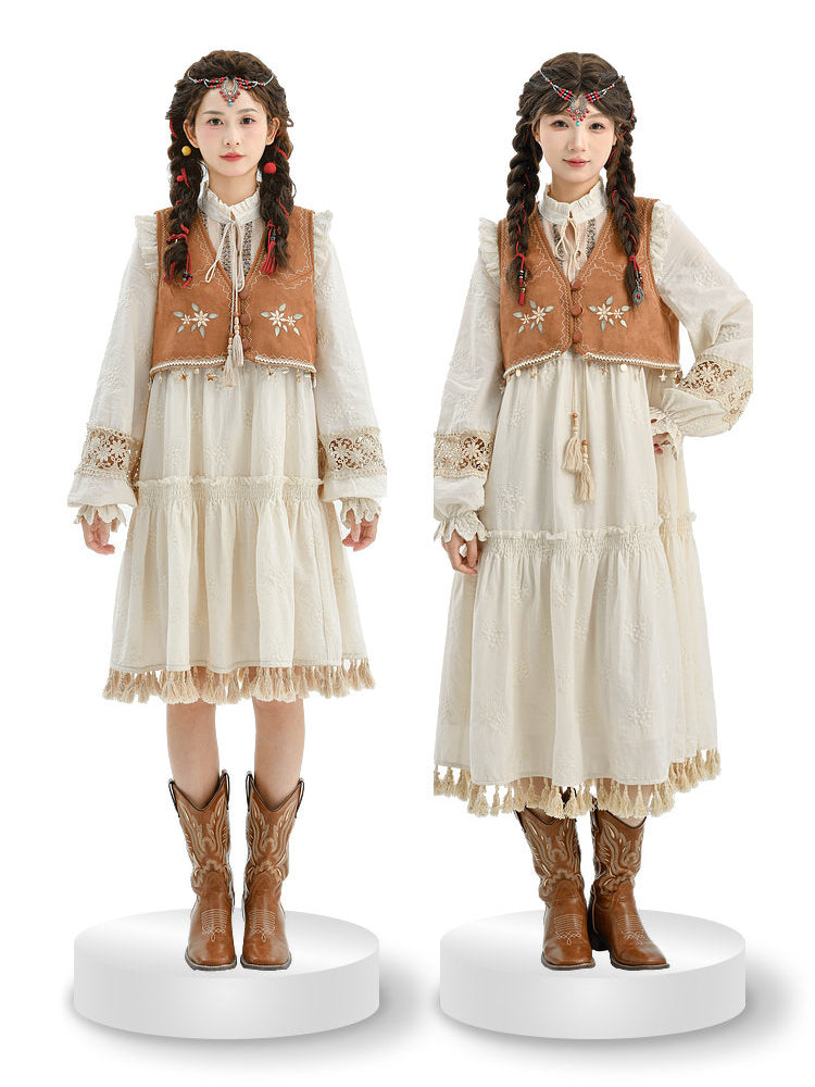 Mesa Blossom Vest & Dresses-Sets-ntbhshop
