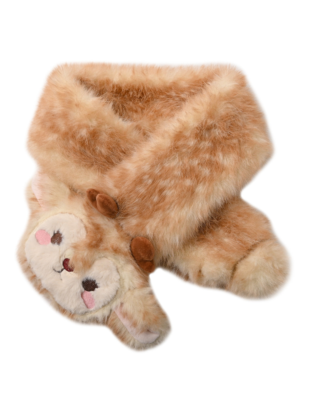 Little Deer Cozy Hug Fur Scarf-ntbhshop