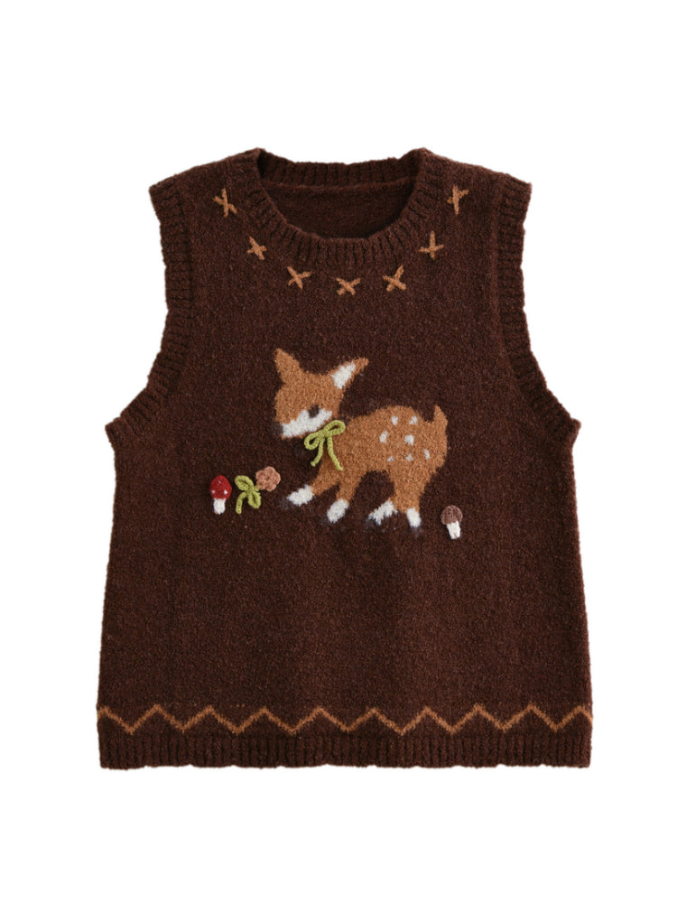 Dear Bambi Cinnamon Vest & Skirt-ntbhshop