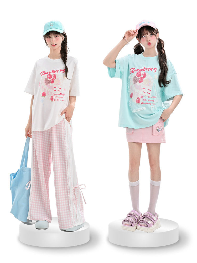 Berry Cake Graphic Tees-Tops-ntbhshop