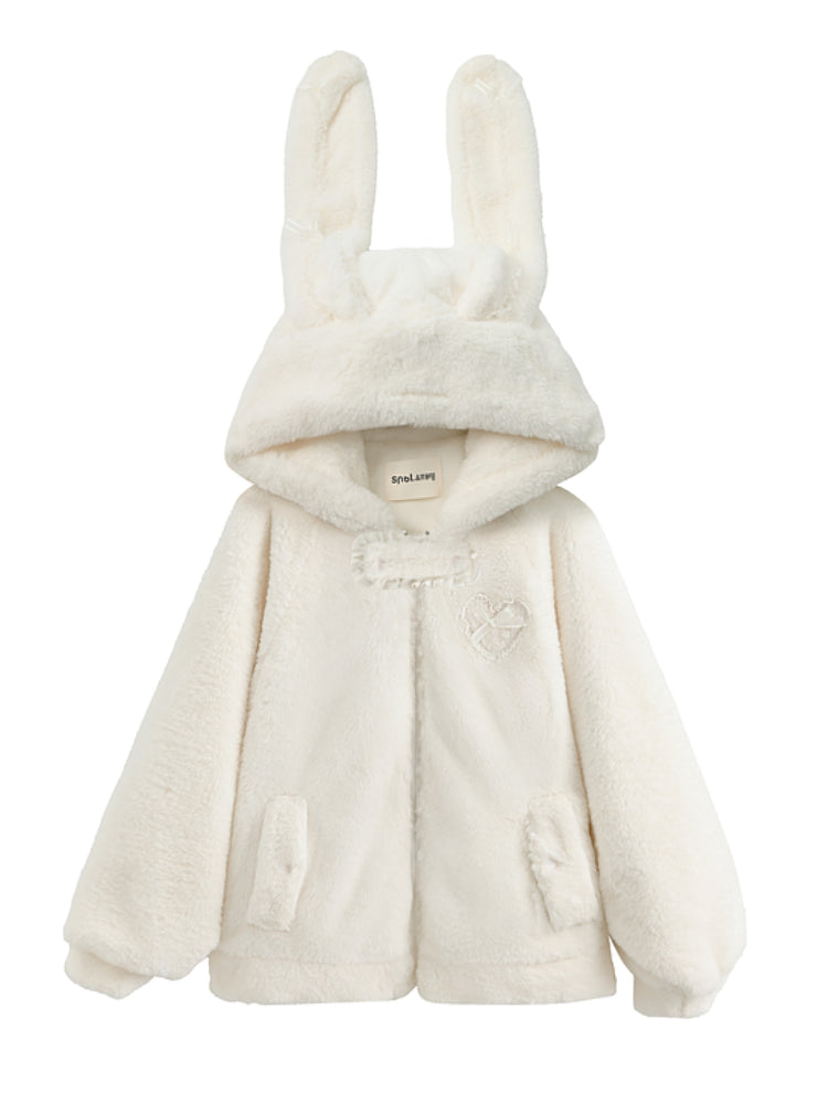 Marshmallow Rabbit Cloud Hoodie-ntbhshop