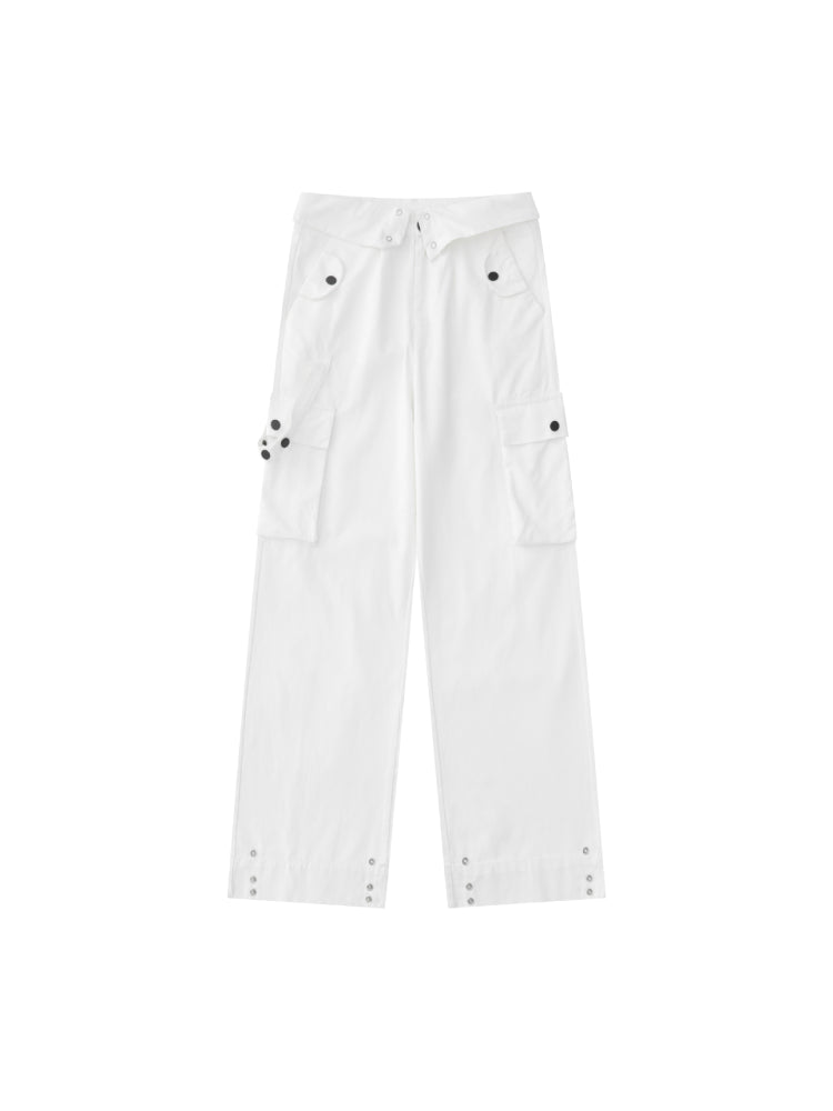 Y2K Style Loose Hip-Hop Mopping Pants-ntbhshop