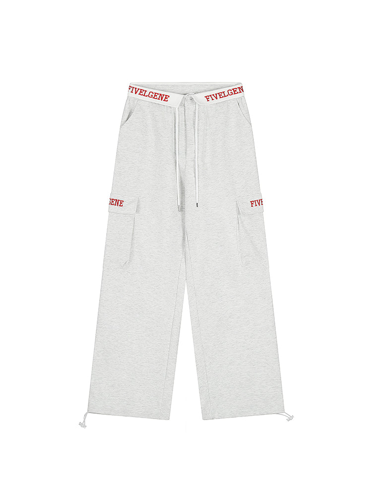 High Waist Loose Lapel Mopping Pants-ntbhshop