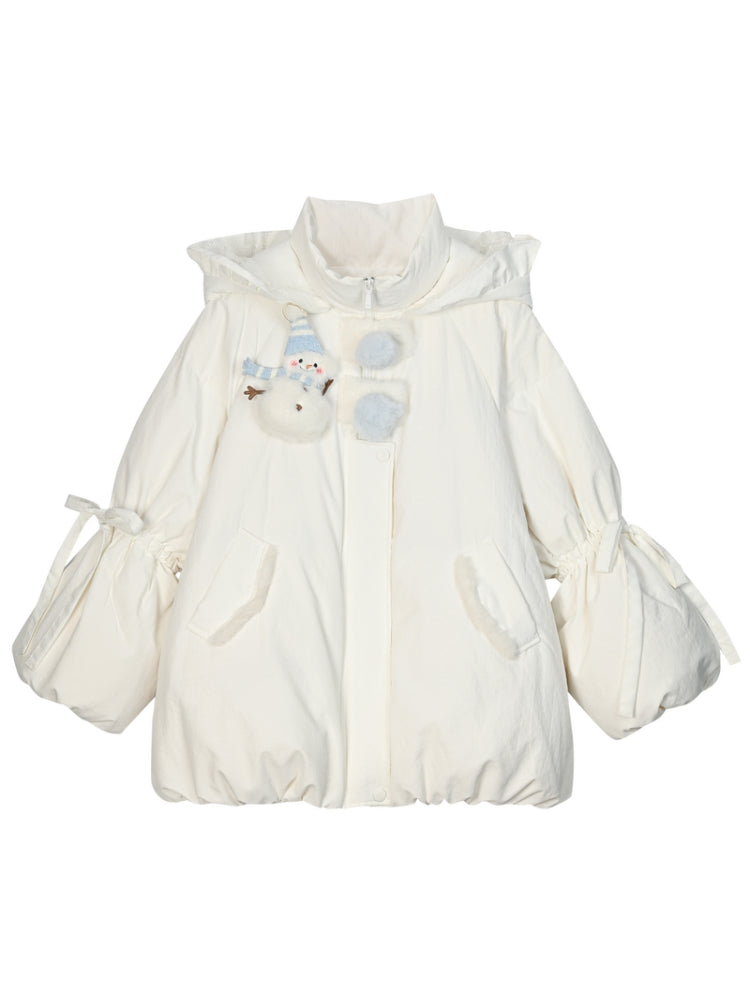 Snowman Puff Doll Down Jackets-ntbhshop