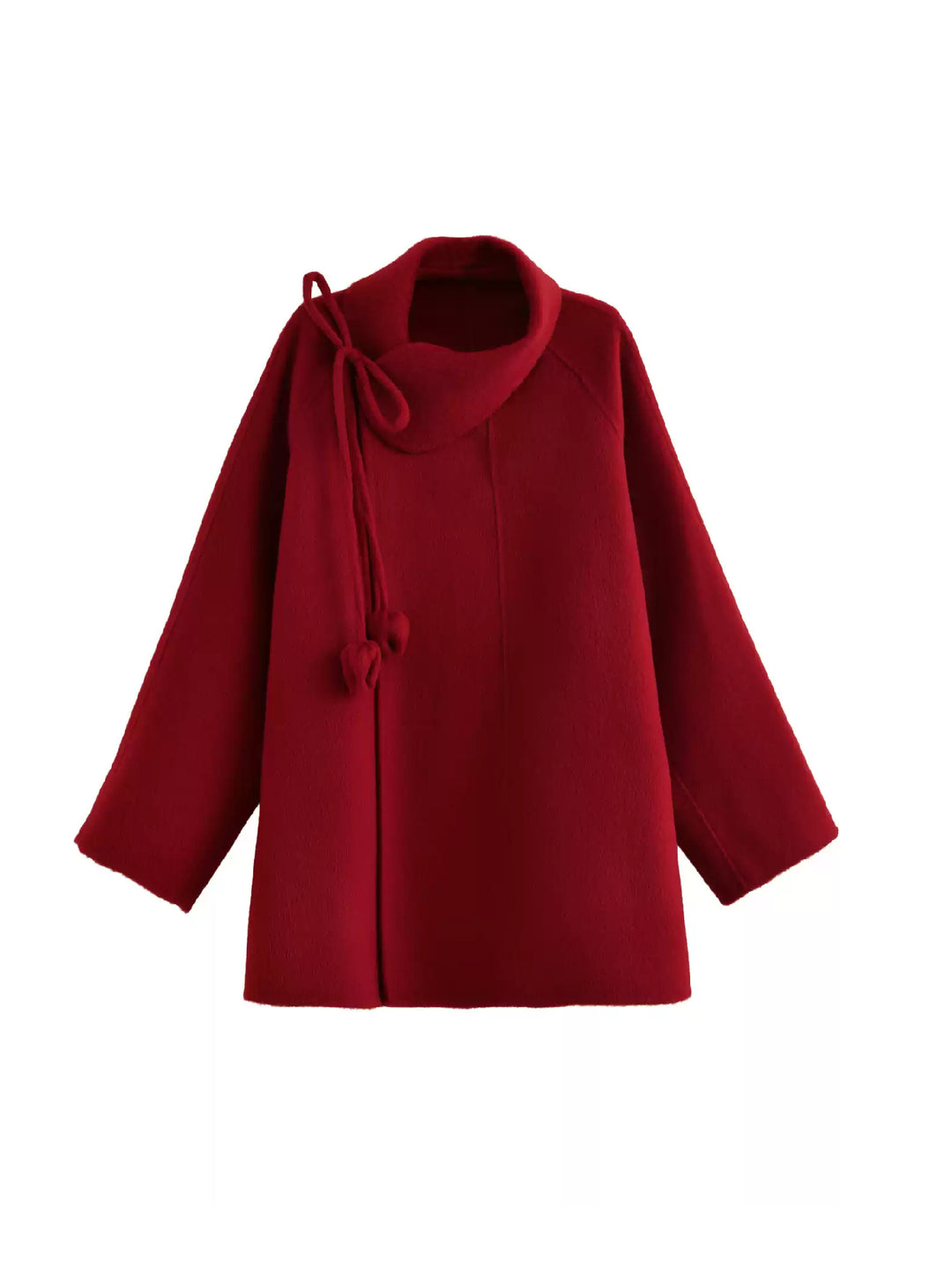 Bonbon Tether Wool Coats-Outerwear-ntbhshop
