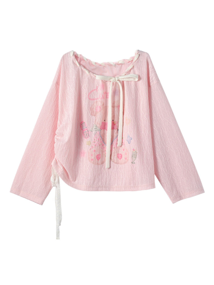 Sugar Bear Slanted Tops-Tops-ntbhshop