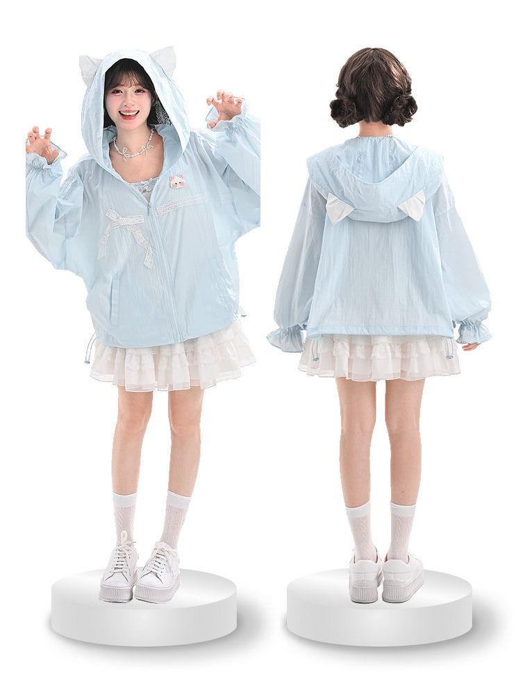 Cloud Kitten Sun Jacket-Outerwear-ntbhshop