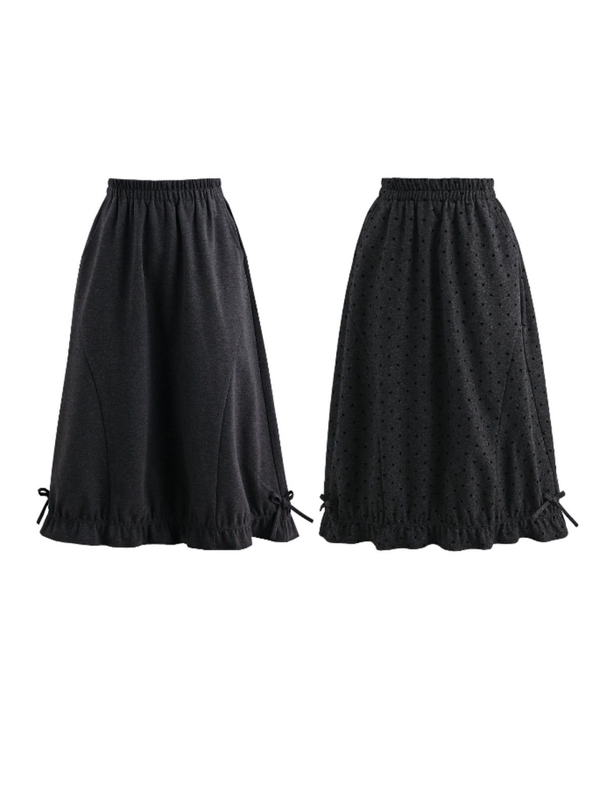 Quiet Garden Polka Bud Skirts-ntbhshop
