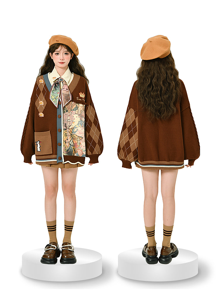 Forest Prince Knit Cardigan-Outerwear-ntbhshop