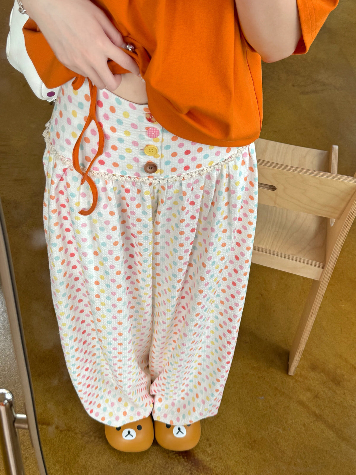 Confetti Dot Bubble Pants-Bottoms-ntbhshop