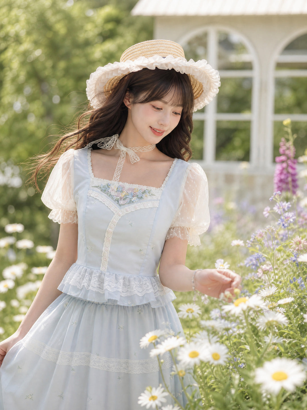 Morning Dew Peplum Blouse-Tops-ntbhshop