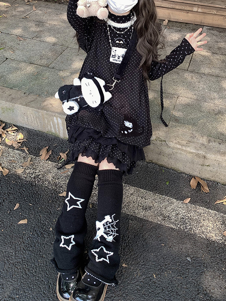 Neko Chan Polka Dot Bubble Dresses-ntbhshop