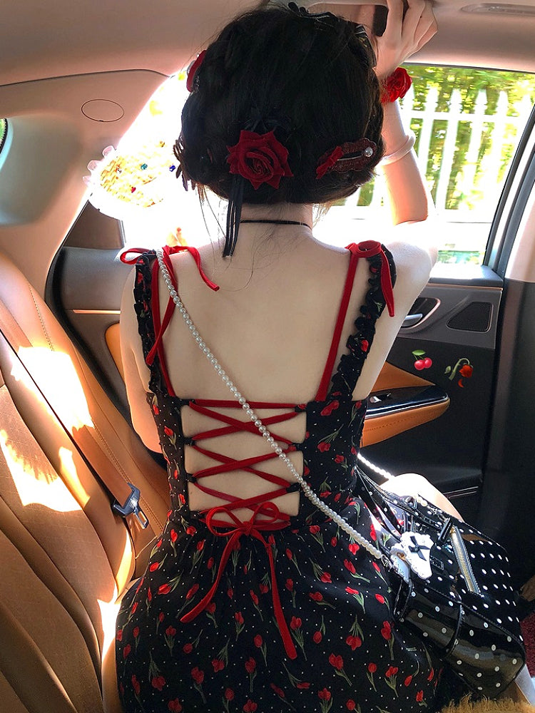 Daydream Bloom Printed Summer Dresses-ntbhshop