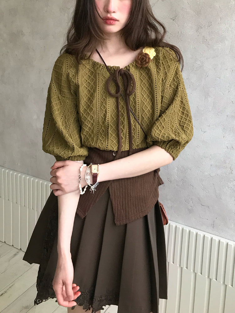 Forest Loom Mori Knit Top-ntbhshop